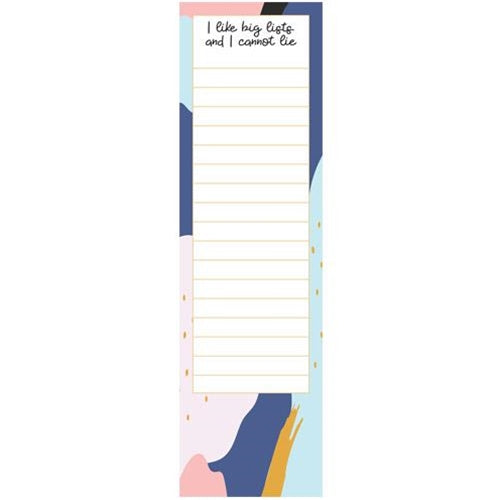 I Like Big Lists Notepad (Pack of 4)