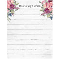 Why I Drink Mini Notepad (Pack of 4)