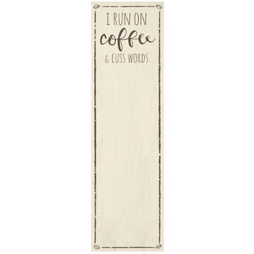 Coffee & Cuss Words Notepad (Pack of 4)