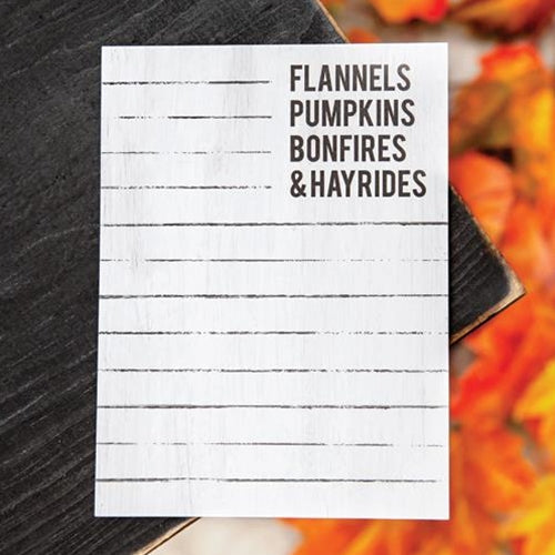 Flannels Mini Notepad  (Pack of 4)