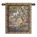 Hunters Resting Vertical Italian Tapestry