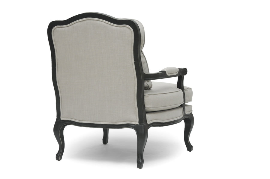Baxton Studio Antoinette Classic Antiqued French Accent Chair