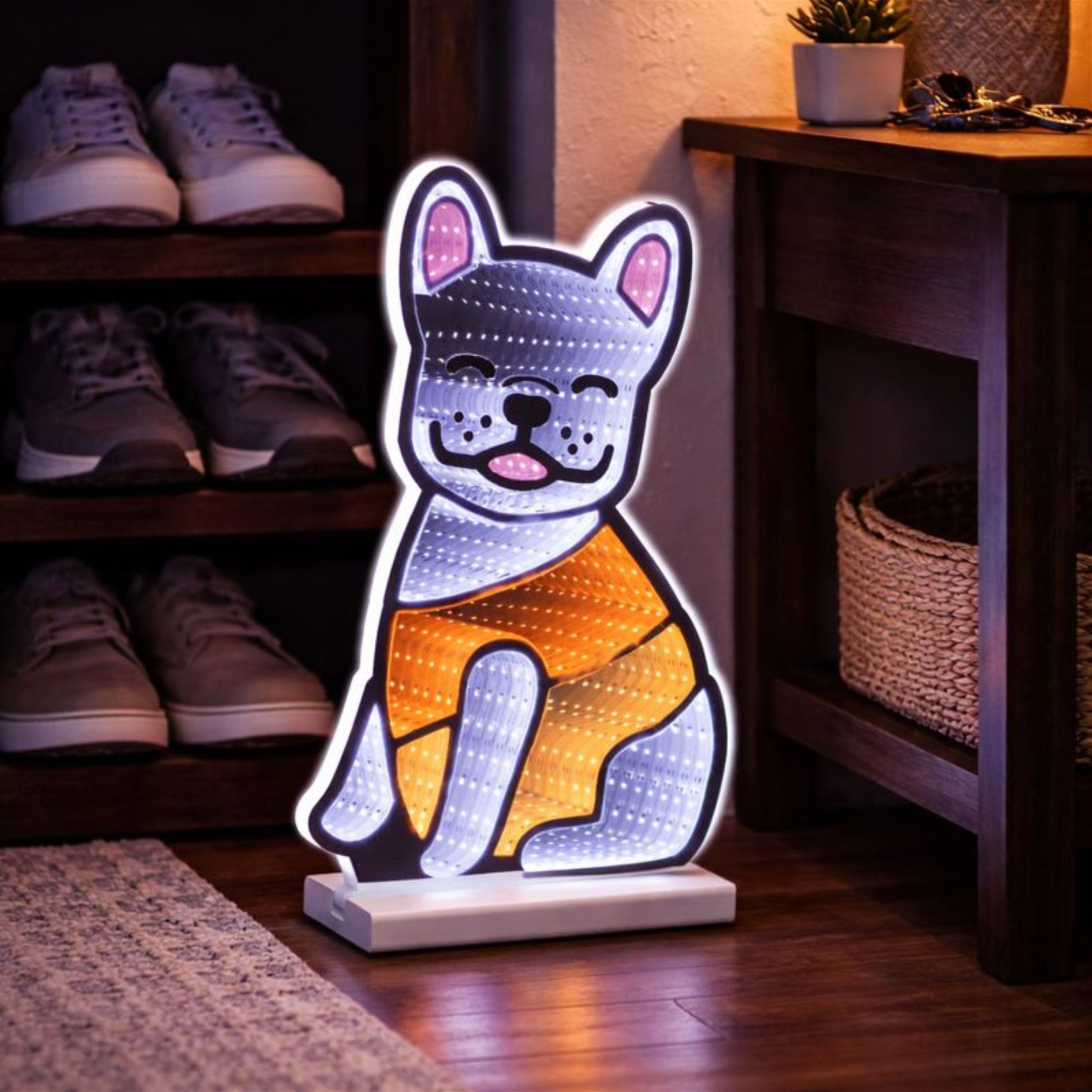 Halloween Dog Ekkolight 16"H
