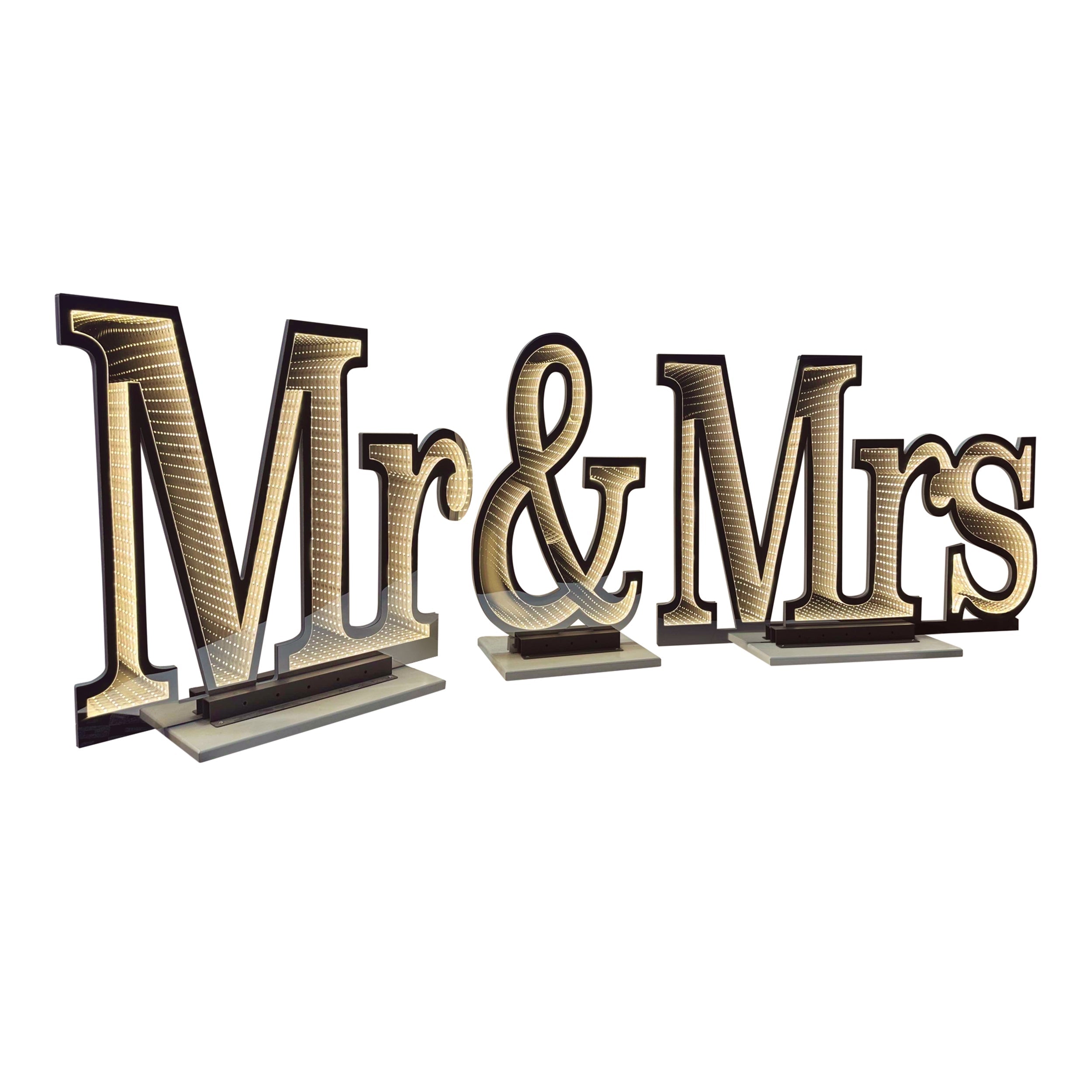 Mr and Mrs Ekkolight 22.5"H