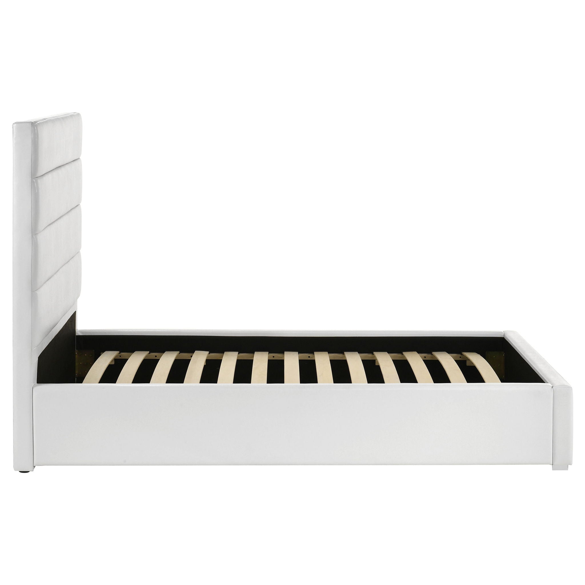 Felicity 53-inch Upholstered Twin Platform Bed White
