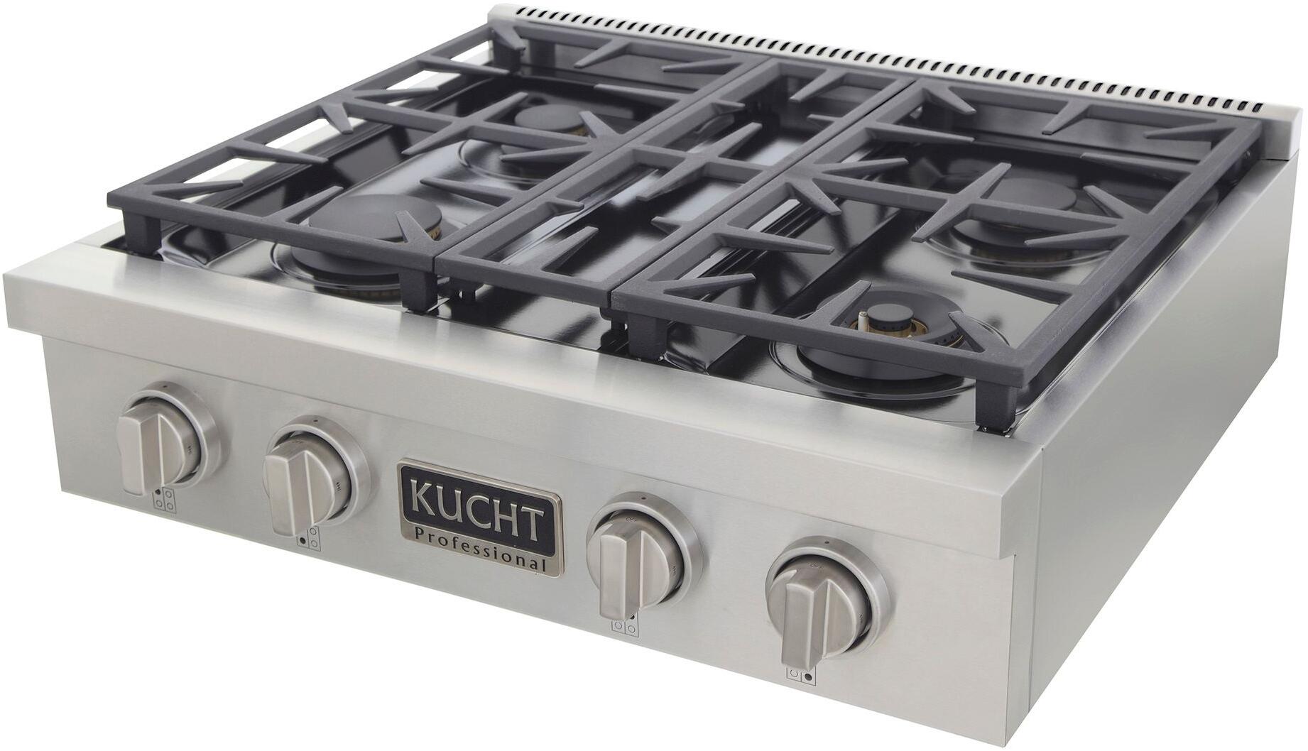 Kucht 30 Inch Gas Sealed Burner Rangetop KFX309T-S