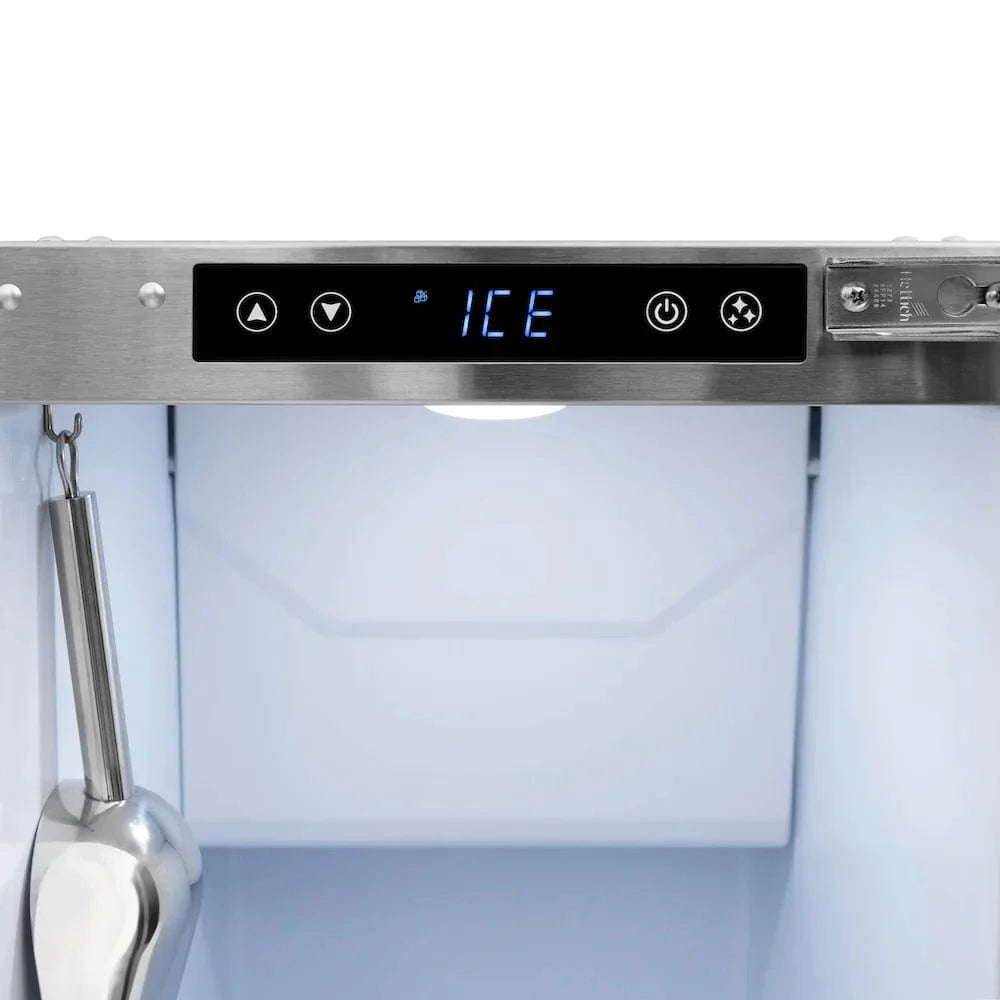 ZLINE 15" Touchstone Clear Cube Ice Maker Drain Pump Stainless Steel Polished Gold ICCDZ-ST-15-G
