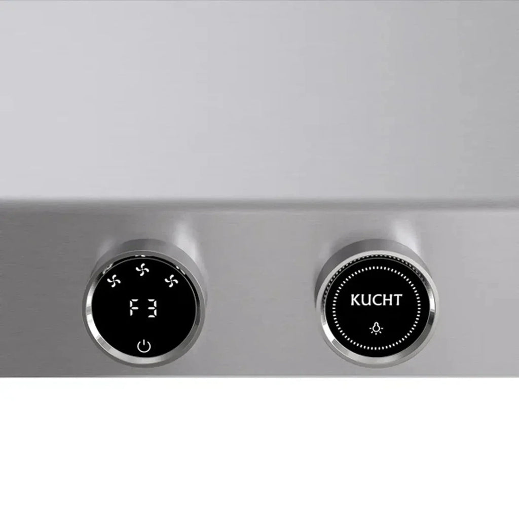Kucht 48" Ducted Under Cabinet Range Hood Stainless Steel with Digital Controls KRH480-SS