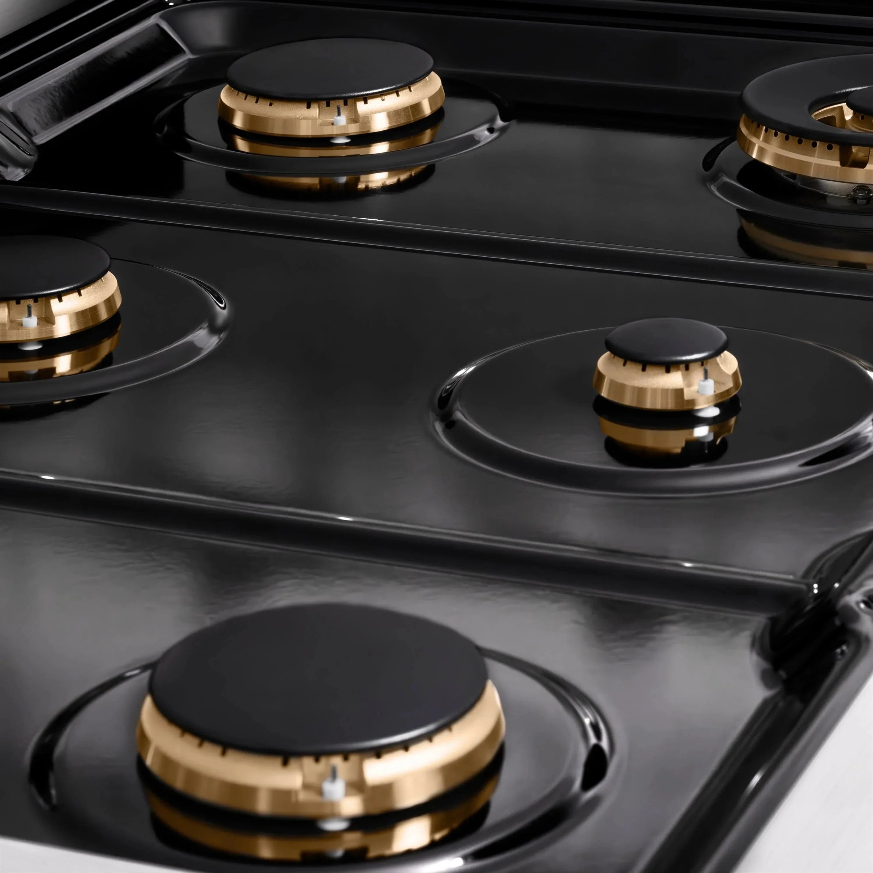 ZLINE 36" Paramount Gas Rangetop Stainless Steel Champagne Bronze SRTZ-36-CB
