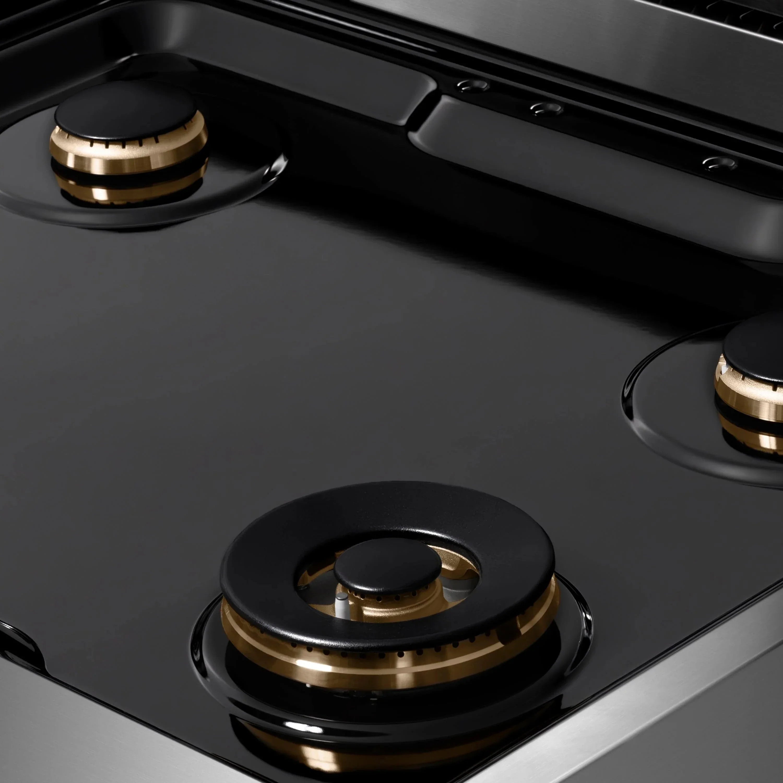 ZLINE 30" Paramount Gas Rangetop Stainless Steel Matte Black SRTZ-30-MB