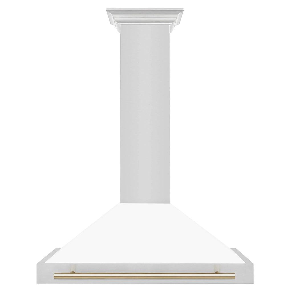 ZLINE 36" Autograph Stainless Wall Range Hood KB4STZ-WM36-G