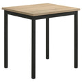 Garza Space Saving Rectangular Dining Table Greige Oak