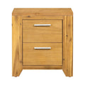 Nightstand - Natural Wood / Brown