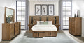 Terrace 6-piece Eastern King Panel Bedroom Set Ash Brown