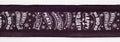 Black and White Christmas Sentiment Ribbon (Set of 3)