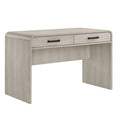 Writing Desk With Dual Drawers, Home Office Furniture - Antique White