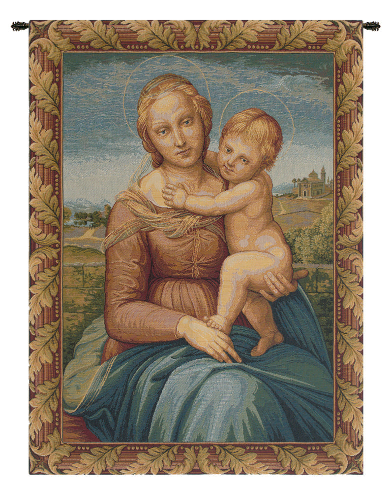 Cowper Madonna by Raphael Italian Tapestry
