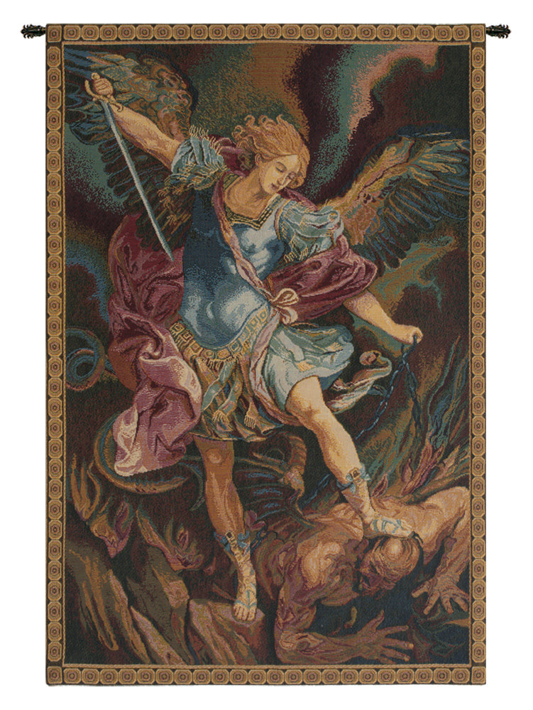 St. Michael Italian Tapestry