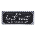 Best Seat in the House Metal Sign (Pack of 2)