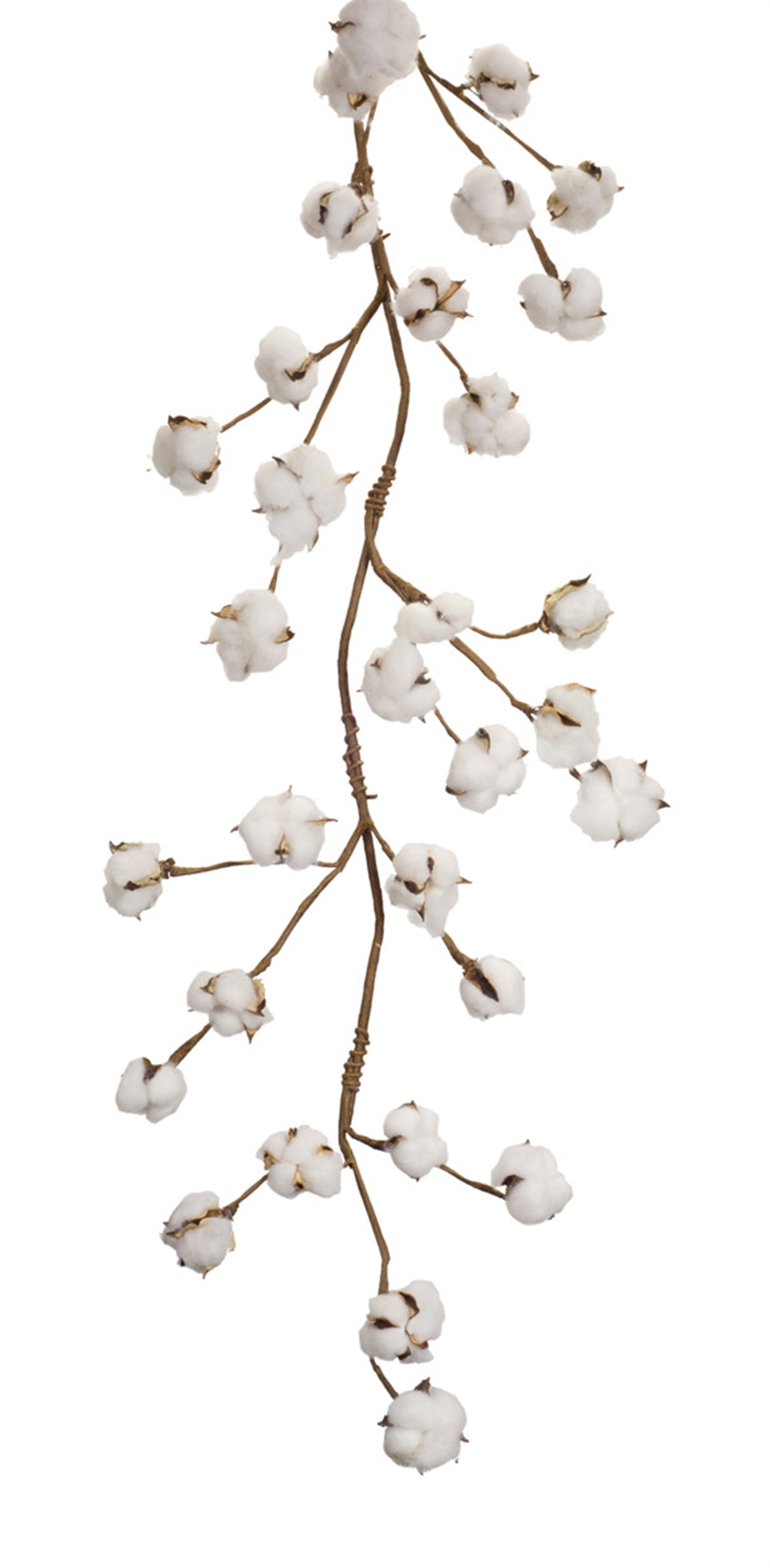 Cotton Twig Garland (Set of 2)