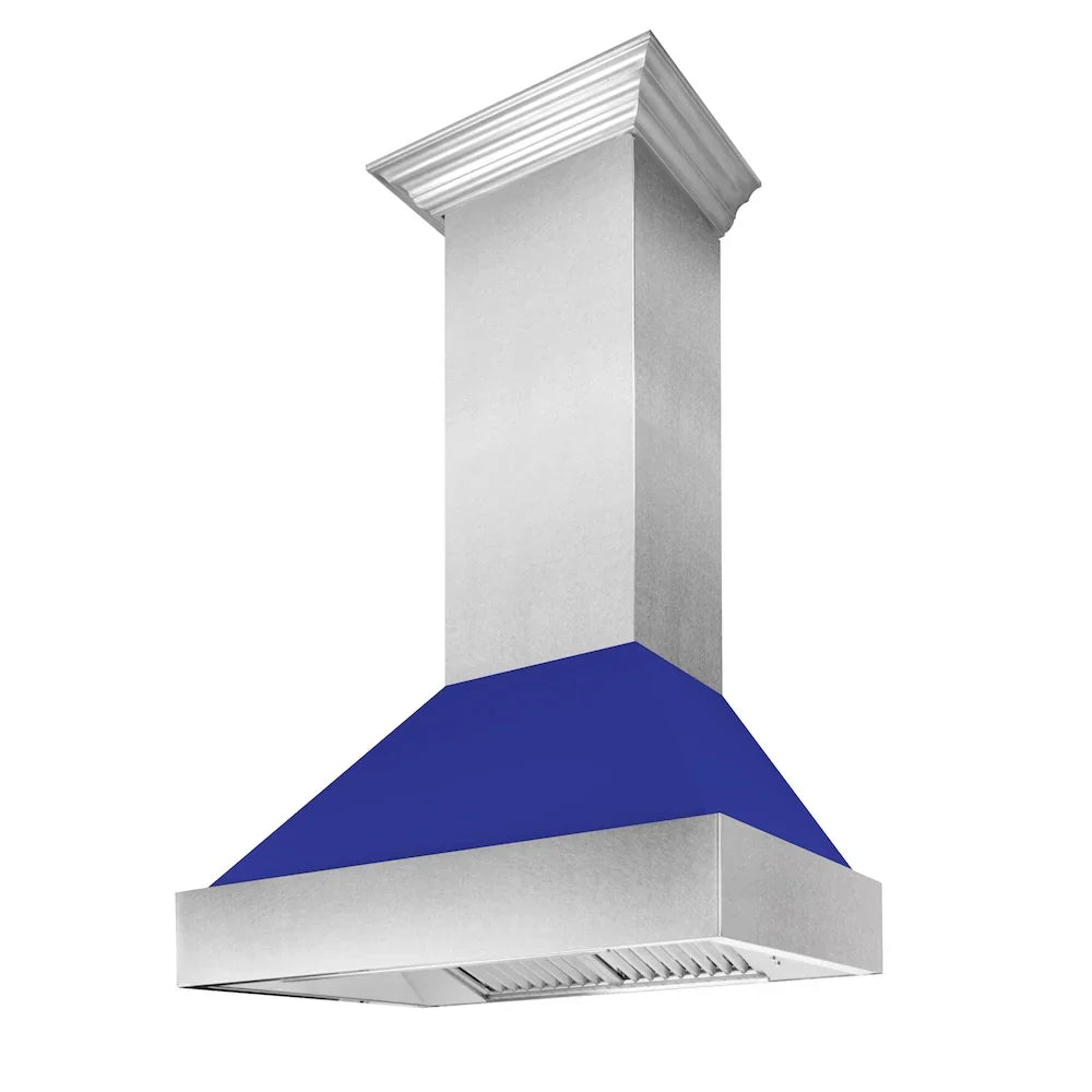 ZLINE 48" Bundle Range RAS-BM-48 & Range Hood 8654BM-48, 2KP-RASBMRH48