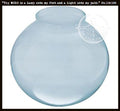 6" Clear Glass Globe Replacement