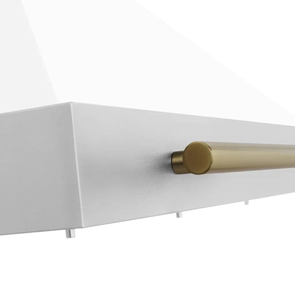 ZLINE 48" Autograph Stainless Wall Range Hood KB4STZ-WM48-G