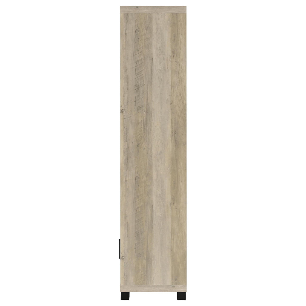 Sachin 3-piece 79-inch TV Entertainment Center Antique Pine