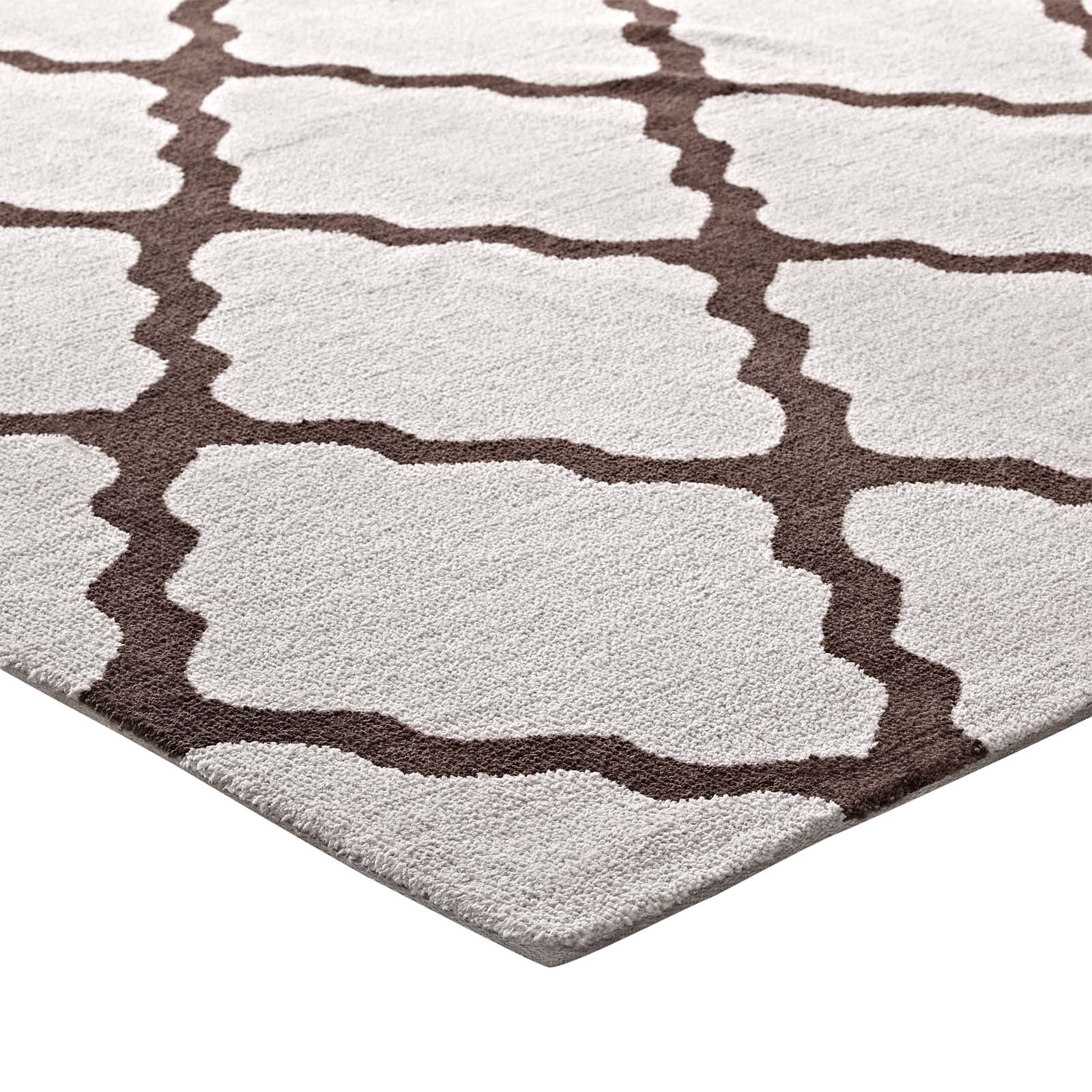 Marja Moroccan Trellis 5x8 Area Rug by Modway