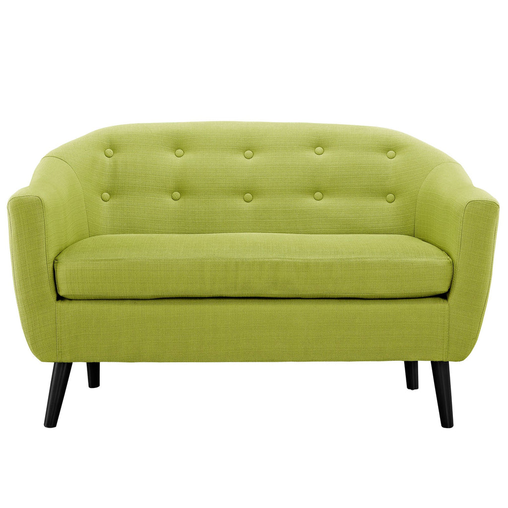 Wit Upholstered Fabric Loveseat by Modway