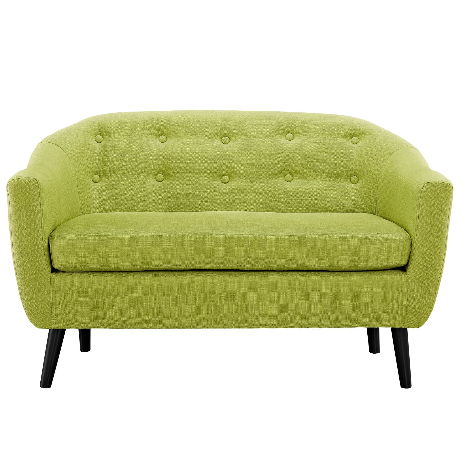 Wit Upholstered Fabric Loveseat by Modway