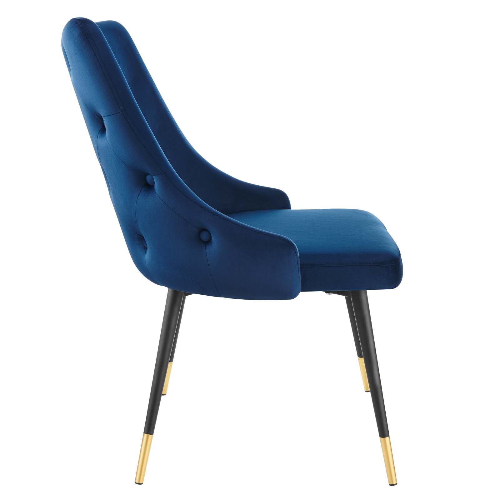 Adorn Performance Velvet Dining Side Chair Set of 2 by Modway