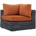 Summon Outdoor Patio Sunbrella¨ Corner by Modway
