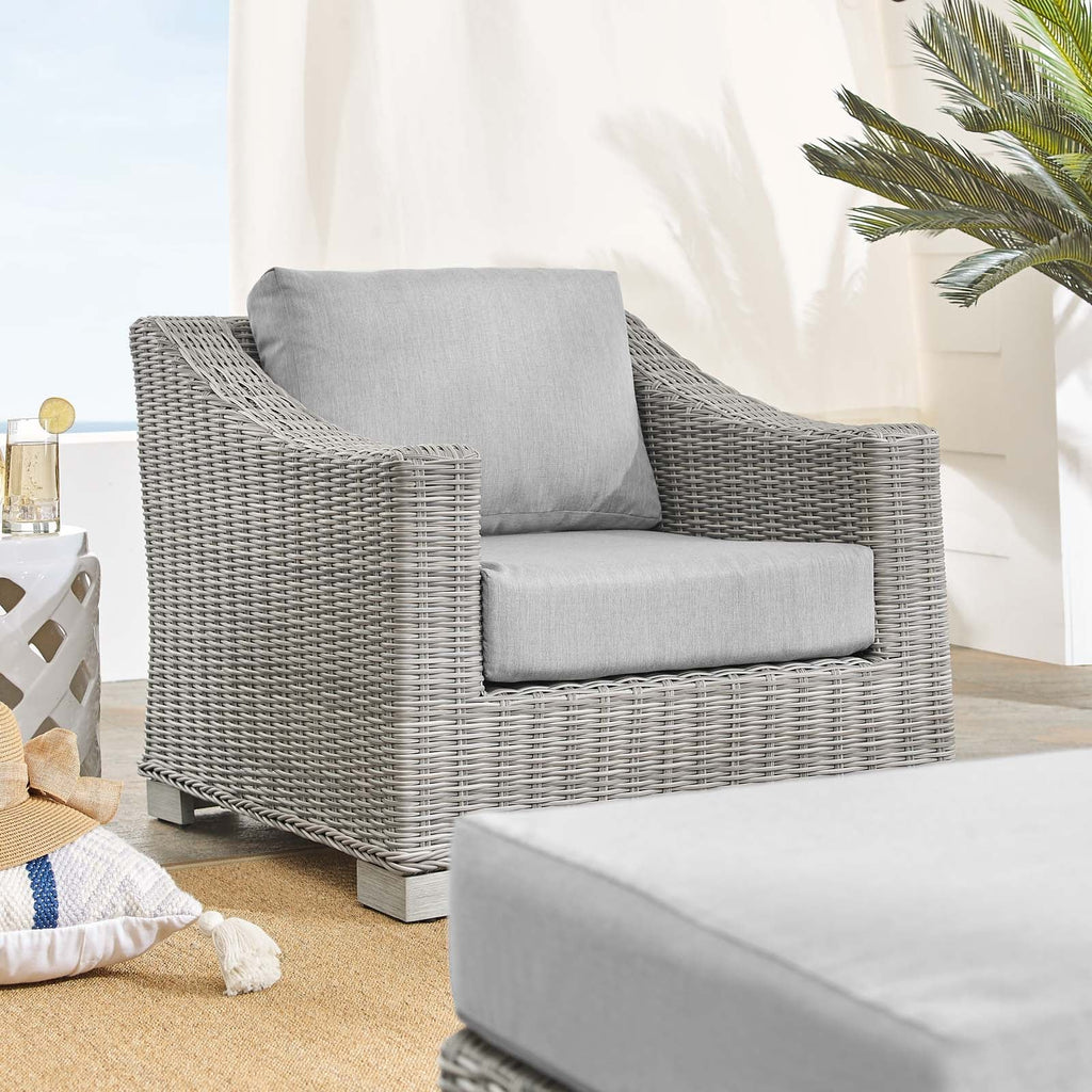 Conway Sunbrella¨ Outdoor Patio Wicker Rattan 2-Pi
