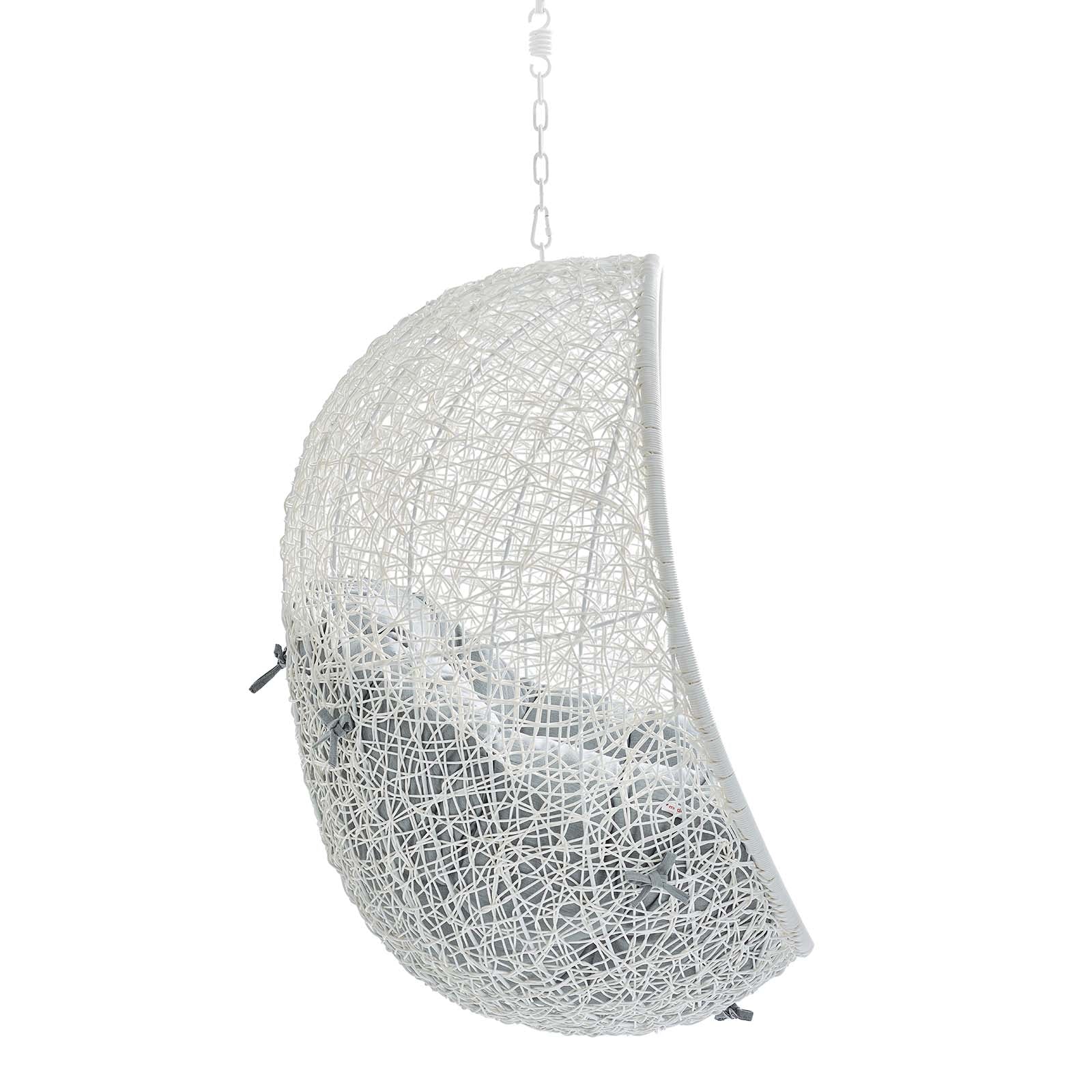 Hide Sunbrella¨ Fabric Swing Outdoor Patio Lounge Chair Without Stand by Modway