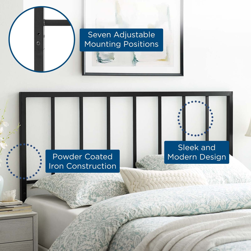 Tatum Metal Twin Headboard by Modway