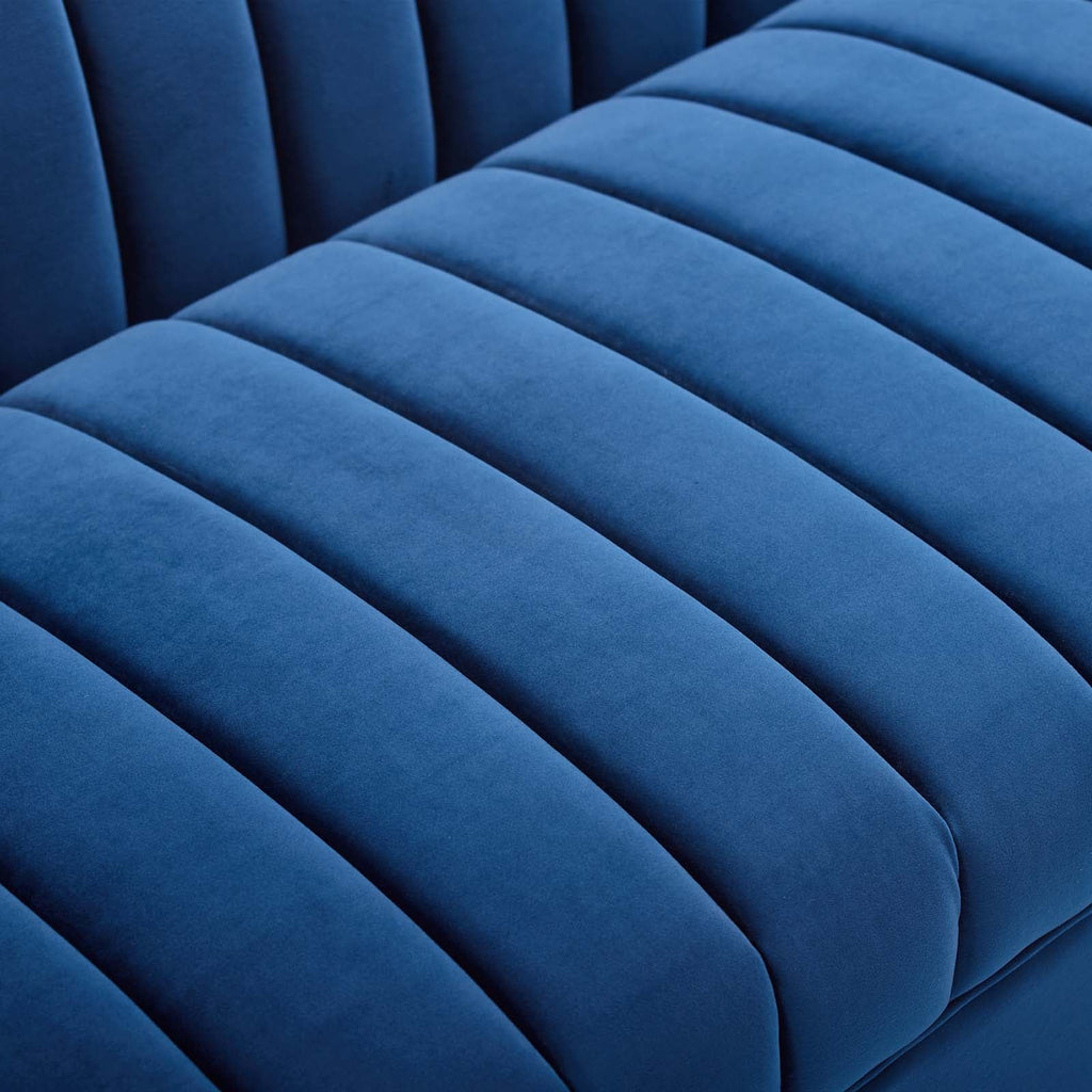 Shift Channel Tufted Performance Velvet Sofa by Modway