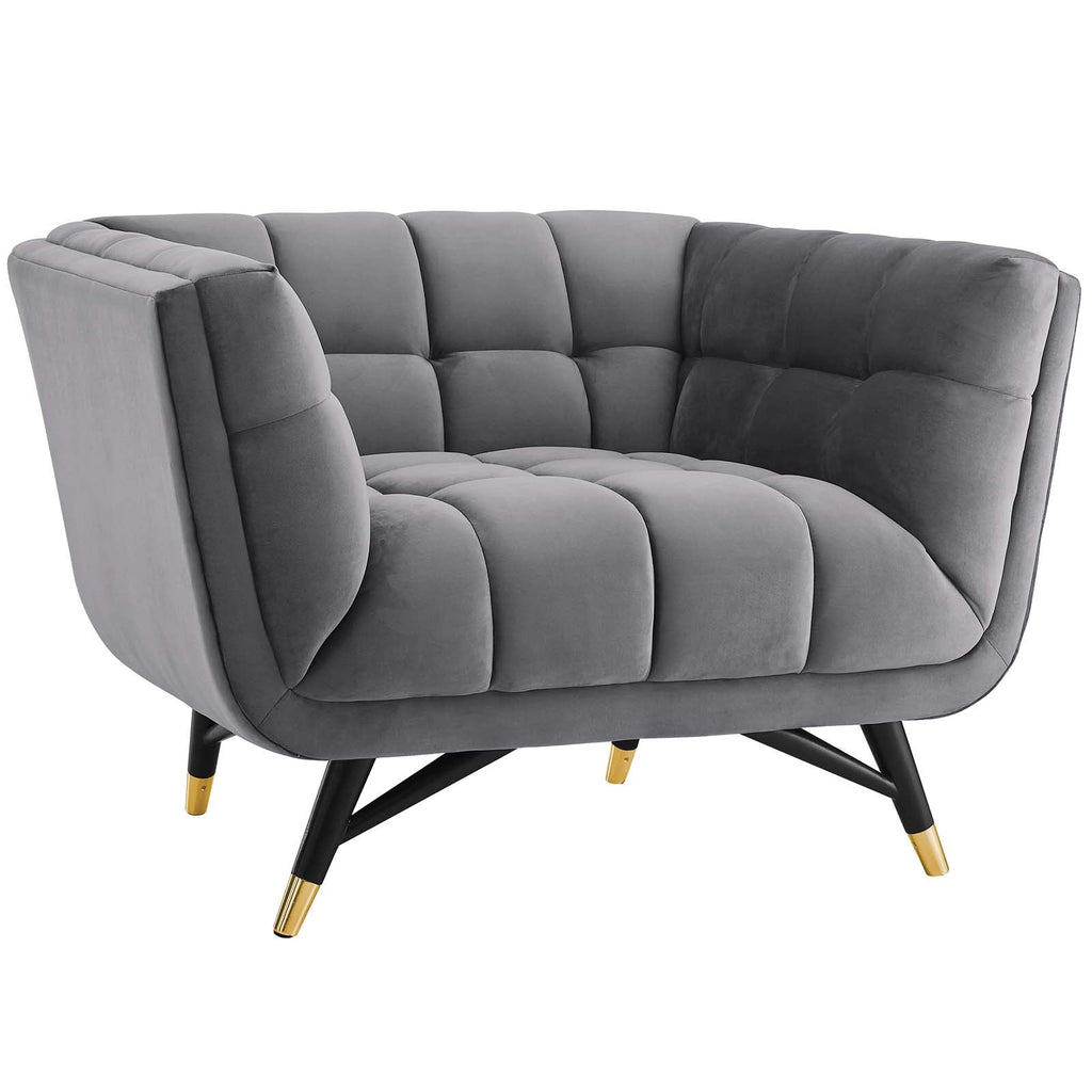 Adept Performance Velvet Armchair by Modway