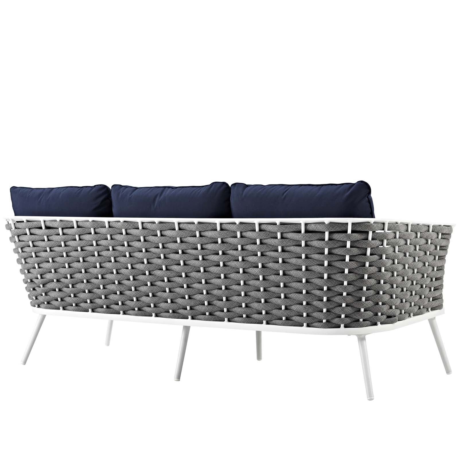 Stance Outdoor Patio Aluminum Sofa by Modway