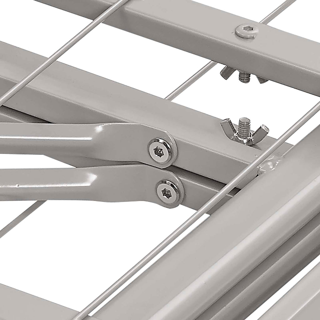 Horizon Stainless Steel Queen Bed Frame by Modway