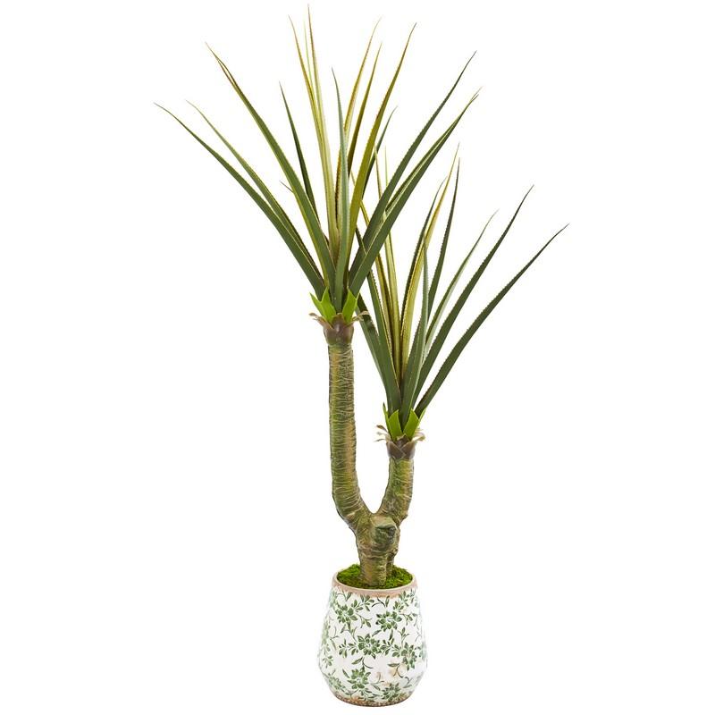 69"  Yucca Artificial Plant in Decorative Planter