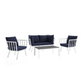 Riverside 5 Piece Outdoor Patio Aluminum Set by Modway