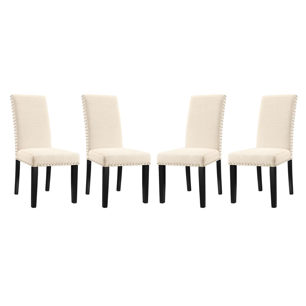 Parcel Fabric Dining Side Chair Set of 4 by Modway