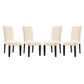 Parcel Fabric Dining Side Chair Set of 4 by Modway