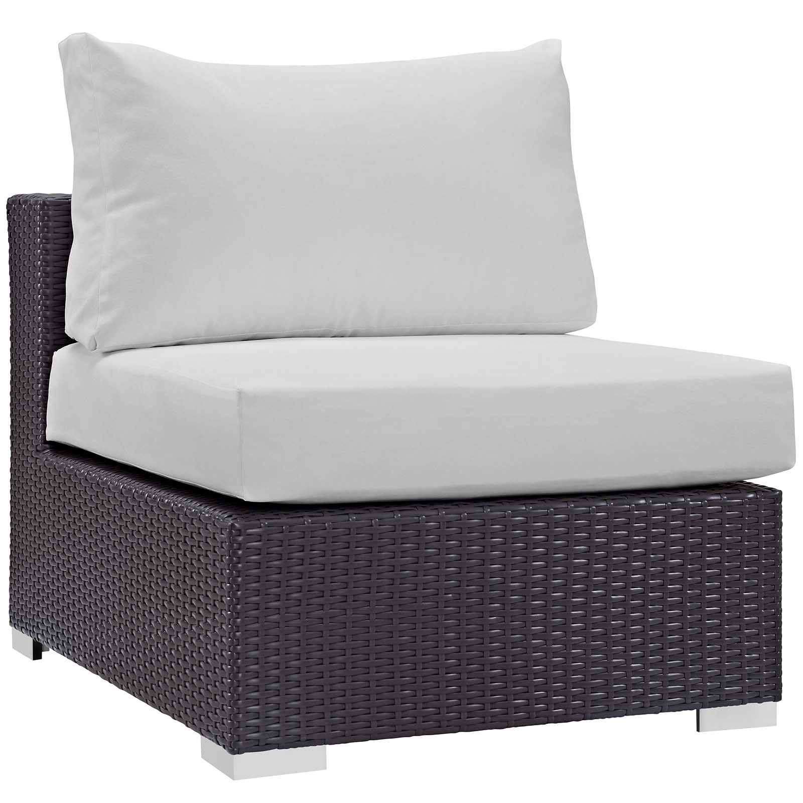 Convene 5 Piece Set Outdoor Patio with Fire Pit by Modway