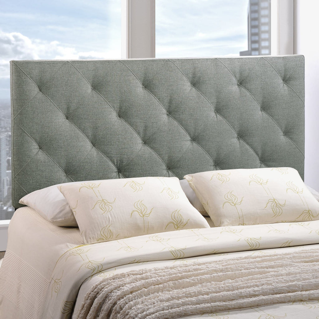 Theodore Upholstered Fabric Queen Headboard by Modway