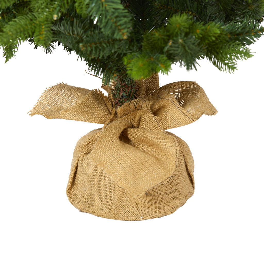 5' Fraser Fir 'Natural Look' Artificial Christmas Tree w/ 190 Clear LED Lights