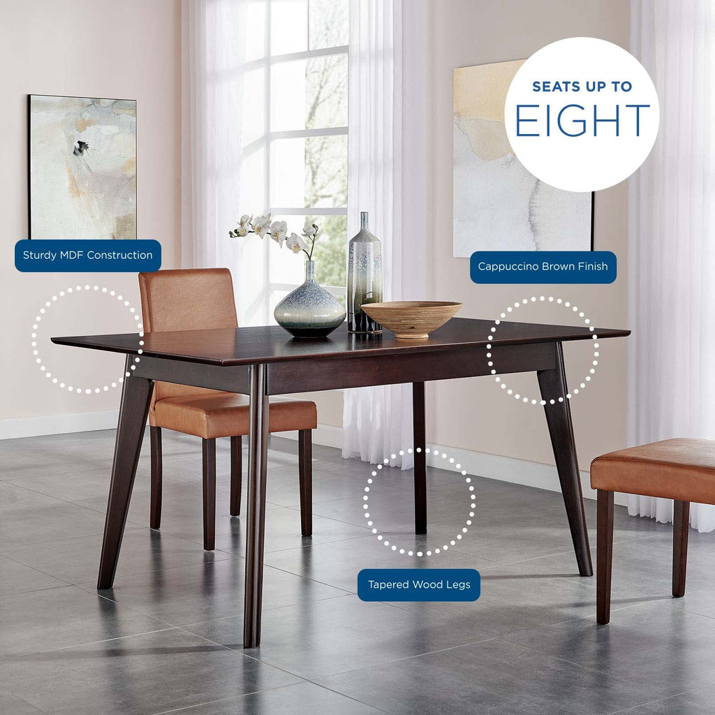 Oracle 59" Rectangle Dining Table by Modway