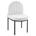 Isla Channel Tufted Upholstered Fabric Dining Side Chair by Modway
