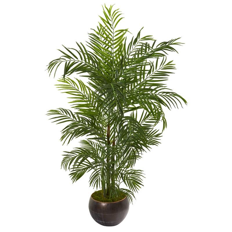 66"  Areca Palm Artificial Tree in Planter UV Resistant (Indoor/Outdoor)